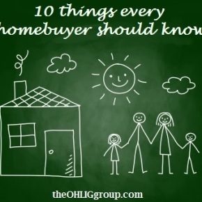 10 Things Every New Homebuyer Needs to Know